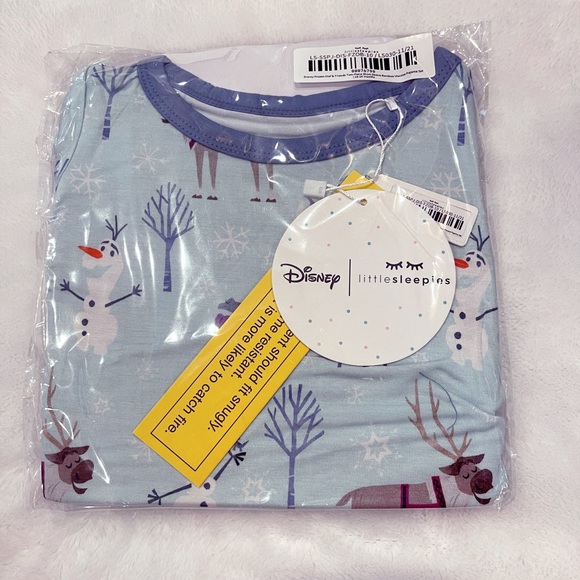 Little Sleepies Pajamas Little Sleepies Disney Frozen Olaf And